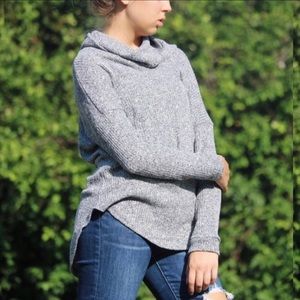 Grey Slouch Sweater